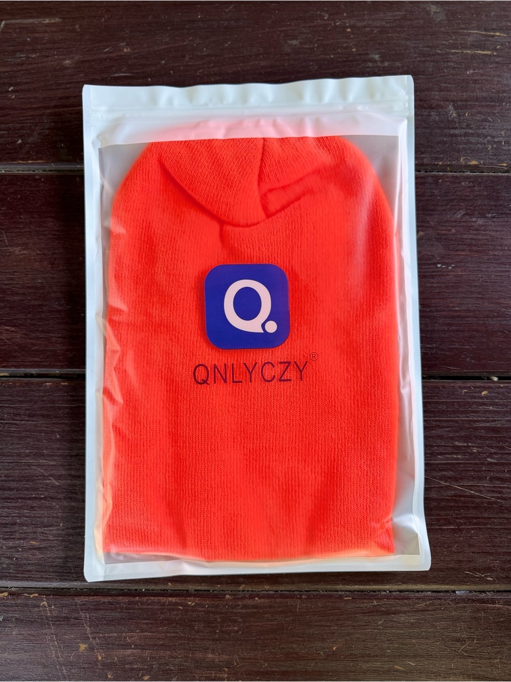 ONLYCZY Unisex Winter Knit Beanie Ski Cap Orange One Size